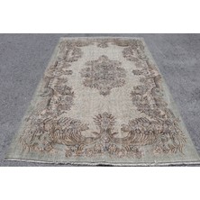 Kayra Export Eskitme Halı, Türk Halısı, Halı, 177 x 281  cm  Kahverengi Halı, Dekoratif Yer Halı,  3056