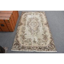 Kayra Export Türk Halısı, Eskitme Halı, Halı, 114 x 196  cm  Bej Halı, Bahçe Alan Halı, Organik Alan Halı,  11344