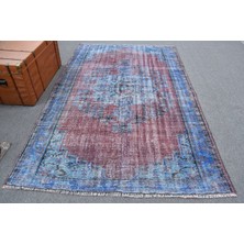 Kayra Export Türk Halısı, Eskitme Halı, Halı, 169 x 269  cm  Mavi Halı, Kabilesı Oturma Odası Halı,  11259