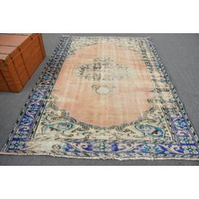 Kayra Export Eskitme Halı, Türk Halısı, Halı, 188 x 259  cm  Kahverengi Halı, Bohemsı Salon Halı,  11319