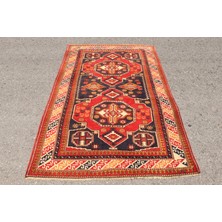 Kayra Export Eskitme Halı, Türk Halısı, Halı, 135 x 209  cm  Kırmızı Halı, Yün Alan Halı, El Dokuma Banyo Halı,  3205