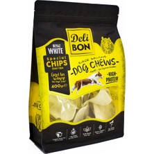 petzanya Delibon Gerçek Deriden Cips 400gr Torba - Natural