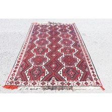 Kayra Export Eskitme Halı, Türk Halısı, Halı, 152 x 243  cm  Kırmızı Halı, Bohemsı Banyo Halı,  Alan Halı,  3319