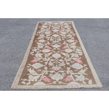 Kayra Export Eskitme Halı, Türk Halısı, Halı, 149 x 314  cm  Kahverengi Halı, El Dokuma Büyük Halı,  3354