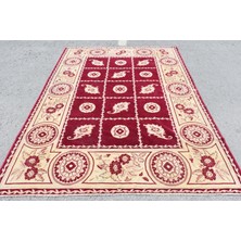 Kayra Export Türk Halısı, Eskitme Halı, Halı, 195 x 269  cm  Kırmızı Halı, El Yapımı Yer Halı, Kabilesı Yer Halı,  80