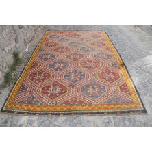 Kayra Export Türk Halısı, Eskitme Halı, Halı, 188 x 319  cm  Turuncu Halı, Anadolusı Oturma Odası Halı,  1561