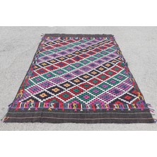 Kayra Export Türk Halısı, Eskitme Halı, Halı, 168 x 235  cm  Kahverengi Halı, El Yapımı Büyük Halı,  7454