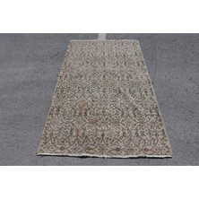 Kayra Export Türk Halısı, Eskitme Halı, Halı, 115 x 199  cm  Kahverengi Halı, El Yapımı Alan Halı,  7316