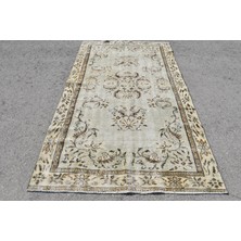 Kayra Export Türk Halısı, Eskitme Halı, Halı, 147 x 262  cm  Bej Halı, El Yapımı Yer Halı, Anadolusı Yer Halı,  6330