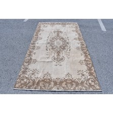 Kayra Export Eskitme Halı, Türk Halısı, Halı, 148 x 259  cm  Kahverengi Halı, El Dokuma Yer Halı,  8940