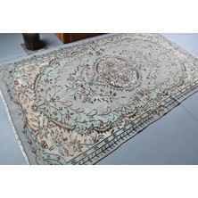 Kayra Export Eskitme Halı, Türk Halısı, Halı, 157 x 282  cm  Yeşil Halı, Anadolusı Büyük Halı, Bahçe Yer Halı,  10867