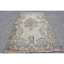 Kayra Export Türk Halısı, Eskitme Halı, Halı, 166 x 286  cm  Bej Halı, Organik Yer Halı,  Oturma Odası Halı,  7293