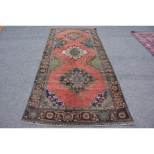 Kayra Export Eskitme Halı, Türk Halısı, Halı, 136 x 298  cm  Kırmızı Halı, Dekoratif Salon Halı,  8893
