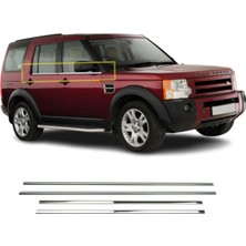 A&G Tuning Land Rover Discovery 3 Krom Cam Çıtası 4 Parça 2004-2009 Arası P.çelik