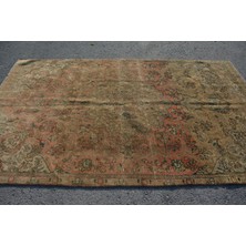 Kayra Export Türk Halısı, Eskitme Halı, Halı, 175 x 295  cm  Kahverengi Halı, Yün Salon Halı, Organik Büyük Halı,  88