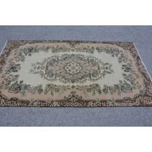 Kayra Export Türk Halısı, Eskitme Halı, Halı, 116 x 214  cm  Turuncu Halı, Bahçe Alan Halı, El Dokuma Banyo Halı,  99