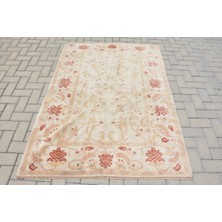 Kayra Export Eskitme Halı, Türk Halısı, Halı, 129 x 182  cm  Bej Halı, El Dokuma Banyo Halı, El Yapımı Banyo Halı,  9