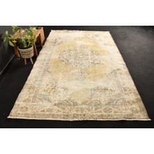 Kayra Export Eskitme Halı, Türk Halısı, Halı, 171 x 270  cm  Yeşil Halı, El Dokuma Salon Halı, Yer Halı,  10697