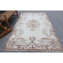 Kayra Export Türk Halısı, Eskitme Halı, Halı, 173 x 285  cm  Beyaz Halı, Kabilesı Büyük Halı, Yün Yer Halı,  5746