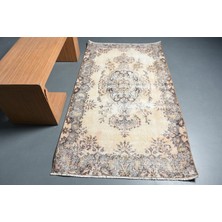 Kayra Export Türk Halısı, Eskitme Halı, Halı, 114 x 203  cm  Bej Halı, Dekoratif Alan Halı, Kabilesı Alan Halı,  1104