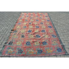 Kayra Export Eskitme Halı, Türk Halısı, Halı, 183 x 306  cm  Kırmızı Halı,  Oturma Odası Halı, Bahçe Yer Halı,  11000