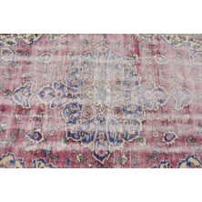 Kayra Export Eskitme Halı, Türk Halısı, Halı, 115 x 203  cm  Mor Halı, Organik Alan Halı, El Dokuma Alan Halı,  11246