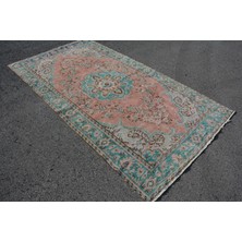 Kayra Export Türk Halısı, Eskitme Halı, Halı, 152 x 277  cm  Mavi Halı, Kabilesı Oturma Odası Halı,  8817