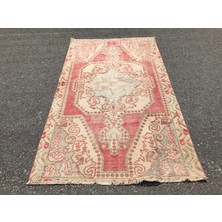 Kayra Export Türk Halısı, Eskitme Halı, Halı, 129 x 220  cm  Kırmızı Halı, El Dokuma Alan Halı, Kabilesı Alan Halı,