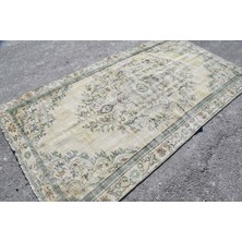 Kayra Export Türk Halısı, Eskitme Halı, Halı, 154 x 277  cm  Bej Halı, El Dokuma Salon Halı, Dekoratif Yer Halı,  667