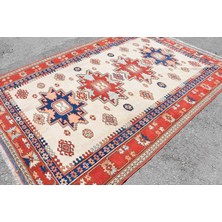 Kayra Export Eskitme Halı, Türk Halısı, Halı, 193 x 286  cm  Bej Halı, Dekoratif Oturma Odası Halı,  7667