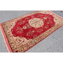 Kayra Export Türk Halısı, Eskitme Halı, Halı, 147 x 254  cm  Kırmızı Halı, Anadolusı Alan Halı, Yün Alan Halı,  7945