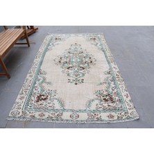 Kayra Export Eskitme Halı, Türk Halısı, Halı, 170 x 275  cm  Bej Halı, Organik Büyük Halı, El Yapımı Yer Halı,  2001