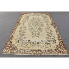 Kayra Export Eskitme Halı, Türk Halısı, Halı, 183 x 286  cm  Bej Halı, Organik Salon Halı, Kabilesı Yer Halı,  12130