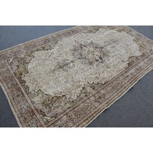 Kayra Export Eskitme Halı, Türk Halısı, Halı, 166 x 276  cm  Bej Halı, Organik Oturma Odası Halı,  12205