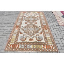 Kayra Export Eskitme Halı, Türk Halısı, Halı, 147 x 259  cm  Beyaz Halı, Bohemsı Büyük Halı, Kabilesı Oturma Odası Ha