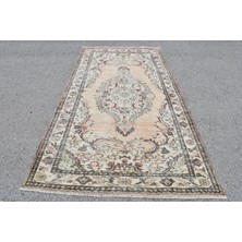 Kayra Export Eskitme Halı, Türk Halısı, Halı, 145 x 285  cm  Sarı Halı, Yün Büyük Halı, Bahçe Yer Halı,  9046