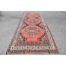Kayra Export Türk Halısı, Eskitme Halı, Halı, 151 x 335  cm  Kırmızı Halı,  Büyük Halı,  Yer Halı,  4202