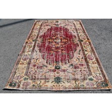 Kayra Export Türk Halısı, Eskitme Halı, Halı, 180 x 267  cm  Kırmızı Halı, Organik Oturma Odası Halı,  4197