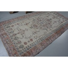 Kayra Export Eskitme Halı, Türk Halısı, Halı, 166 x 310  cm  Bej Halı,  Salon Halı, Anadolusı Oturma Odası Halı,  117