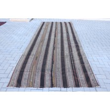 Kayra Export Eskitme Halı, Türk Halısı, Halı, 162 x 369  cm  Bej Halı, El Yapımı Yer Halı, El Dokuma Büyük Halı,  833
