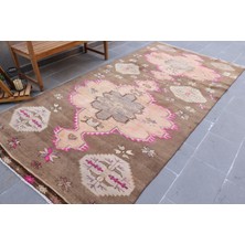 Kayra Export Eskitme Halı, Türk Halısı, Halı, 162 x 330  cm  Kahverengi Halı, El Yapımı Oturma Odası Halı,  5689
