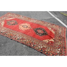 Kayra Export Eskitme Halı, Türk Halısı, Halı, 145 x 300  cm  Kırmızı Halı, Anadolusı Salon Halı,  5315