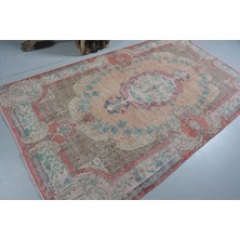 Kayra Export Türk Halısı, Eskitme Halı, Halı, 156 x 274  cm  Pempe Halı, Dekoratif Büyük Halı, Yün Oturma Odası Halı,
