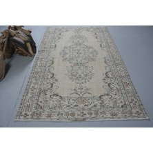 Kayra Export Türk Halısı, Eskitme Halı, Halı, 162 x 262  cm  Bej Halı, Dekoratif Büyük Halı, Bohemsı Oturma Odası Hal