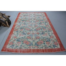 Kayra Export Eskitme Halı, Türk Halısı, Halı, 179 x 283  cm  Bej Halı, Bohemsı Yer Halı, Organik Oturma Odası Halı,
