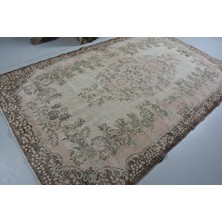 Kayra Export Türk Halısı, Eskitme Halı, Halı, 187 x 304  cm  Yeşil Halı, Yün Oturma Odası Halı, Salon Halı,  11478