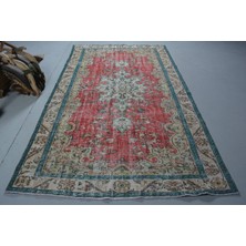 Kayra Export Eskitme Halı, Türk Halısı, Halı, 169 x 288  cm  Kırmızı Halı, Bohemsı Oturma Odası Halı,  11550