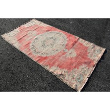 Kayra Export Türk Halısı, Eskitme Halı, Halı, 124 x 237  cm  Pempe Halı, Kabilesı Banyo Halı, Dekoratif Banyo Halı,