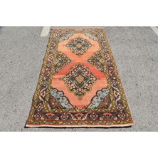 Kayra Export Eskitme Halı, Türk Halısı, Halı, 116 x 210  cm  Mavi Halı, Kabilesı Alan Halı, Anadolusı Alan Halı,  419