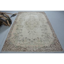 Kayra Export Türk Halısı, Eskitme Halı, Halı, 174 x 274  cm  Bej Halı, El Yapımı Oturma Odası Halı,  11435